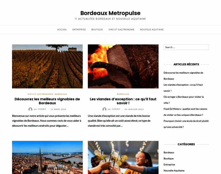 Bordeauxmetropulse.fr thumbnail