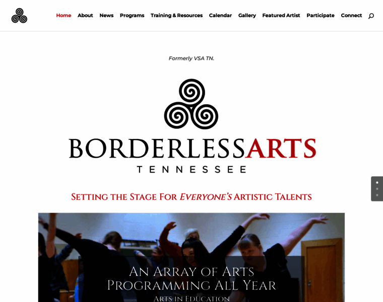 Borderlessartstn.org thumbnail