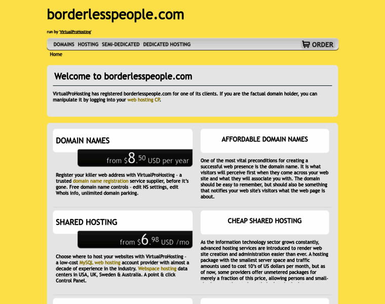 Borderlesspeople.com thumbnail