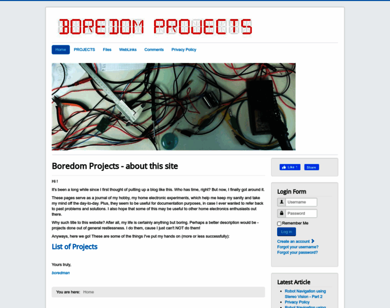 Boredomprojects.net thumbnail