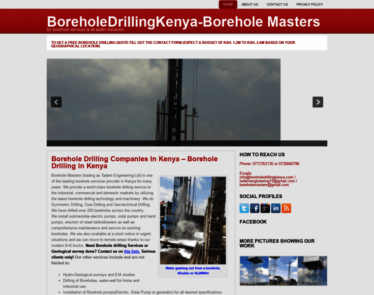 Boreholedrillingkenya.com thumbnail