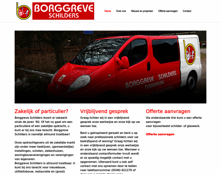 Borggreve-schilders.nl thumbnail