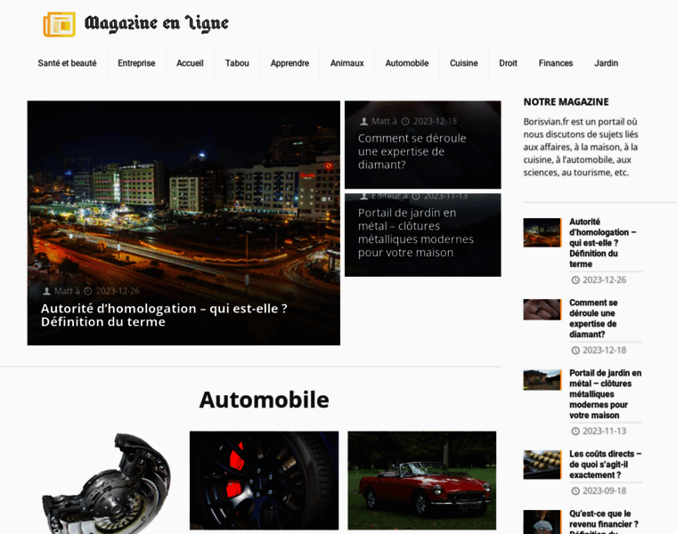 Borisvian.fr thumbnail