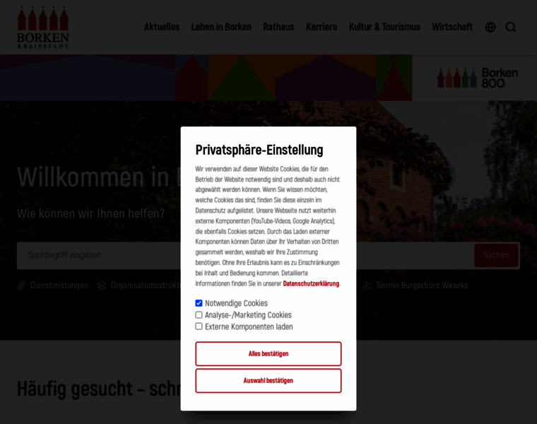 Borken.de thumbnail Borken.de thumbnail