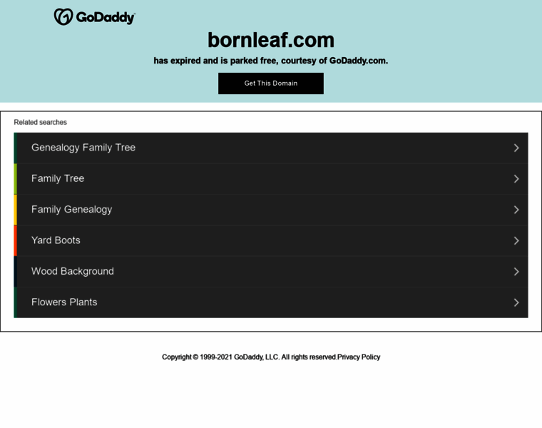 Bornleaf.com thumbnail