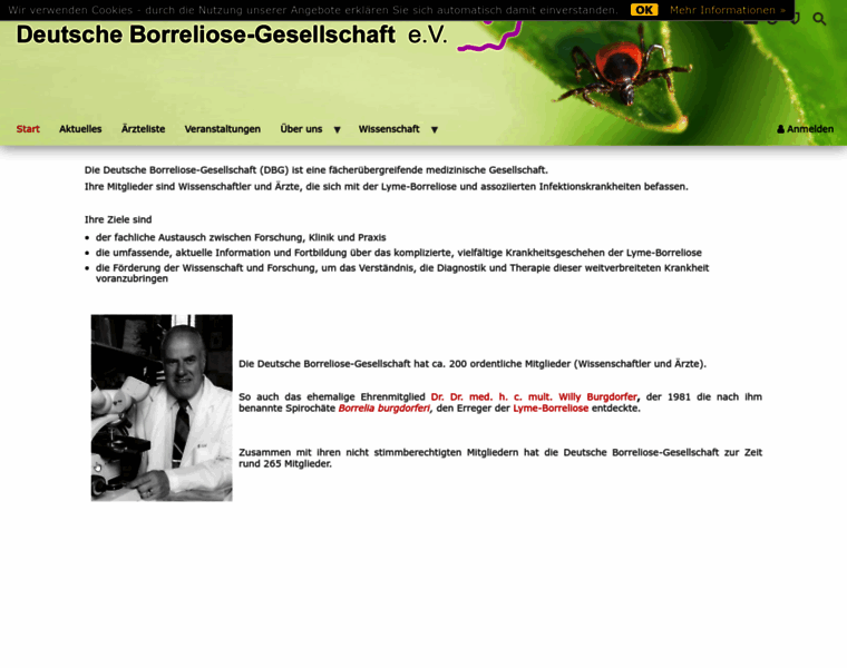 Borreliose-gesellschaft.de thumbnail