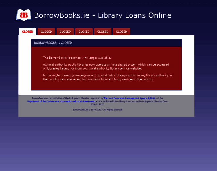 Borrowbooks.ie thumbnail