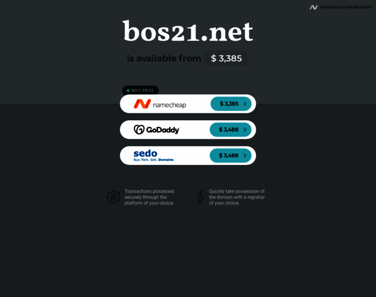 Bos21.net thumbnail