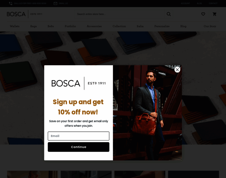 Bosca.com thumbnail