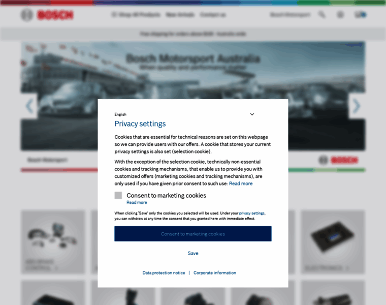 Bosch-motorsport-shop.com.au thumbnail