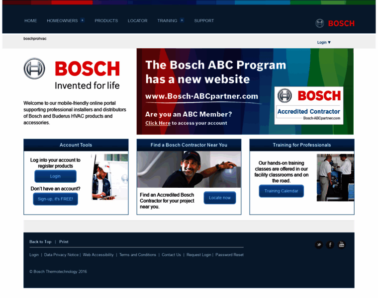 Boschprohvac.com thumbnail