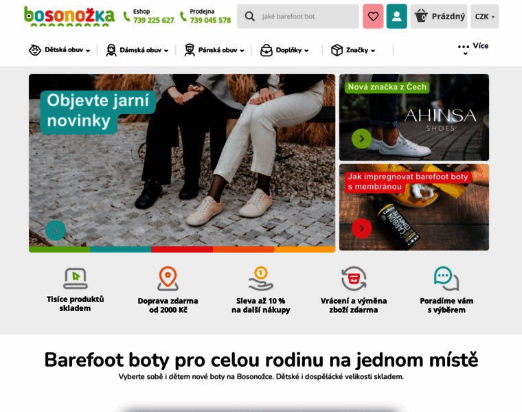 Bosonozka.cz thumbnail