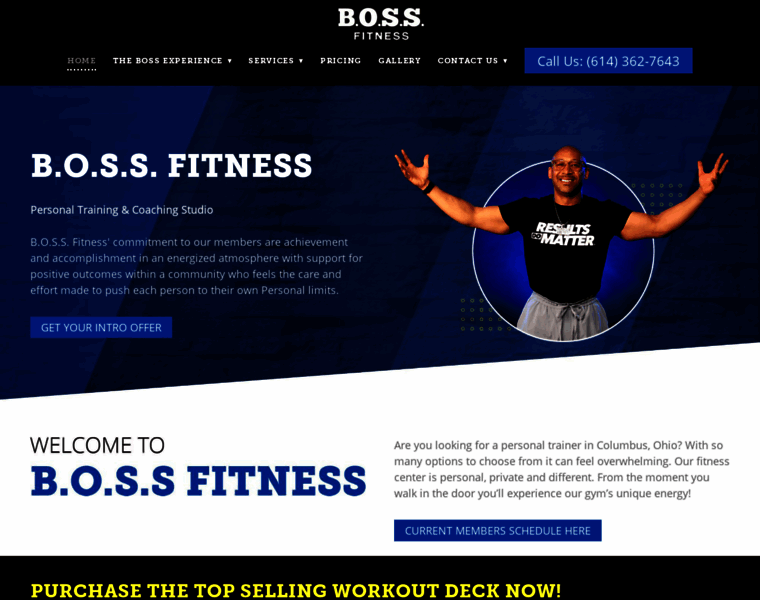 Boss-fitness.com thumbnail