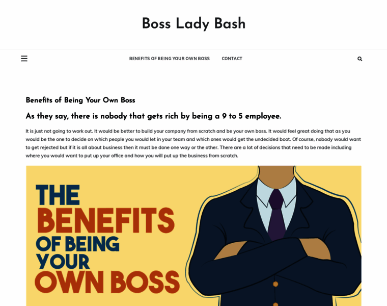 Bossladybash.com thumbnail