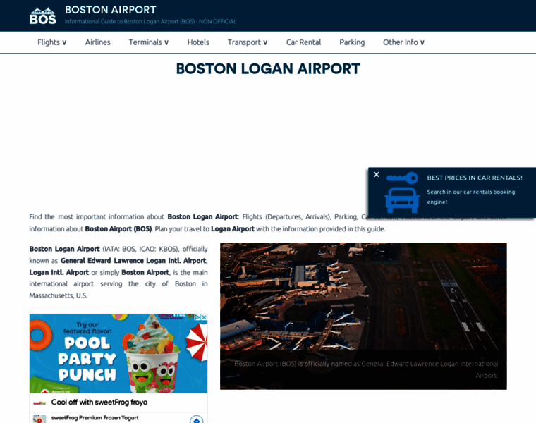 Boston-airport.com thumbnail