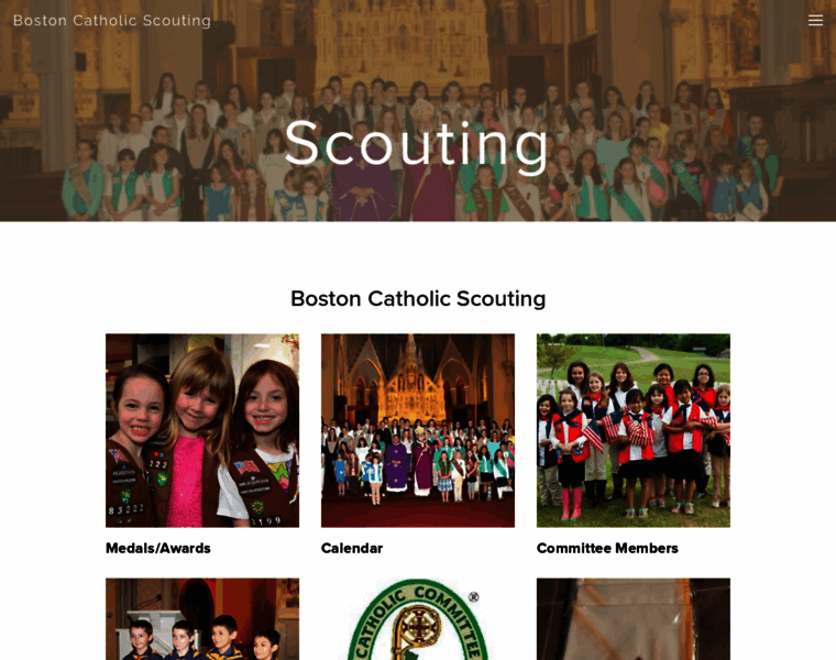 Bostoncatholicscouting.org thumbnail
