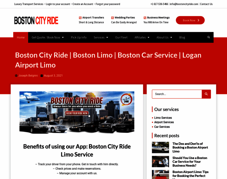 Bostoncityride.com thumbnail