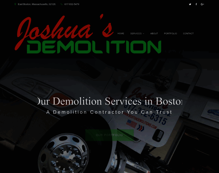 Bostondemolitions.com thumbnail