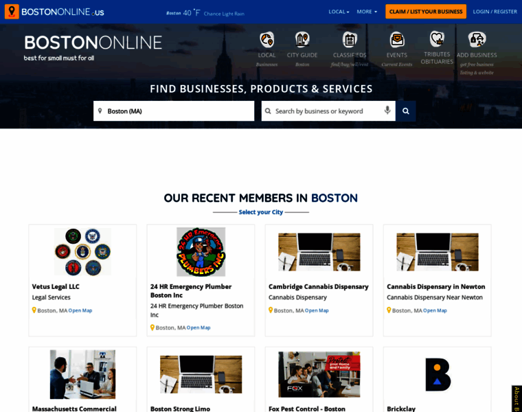 Bostononline.us thumbnail