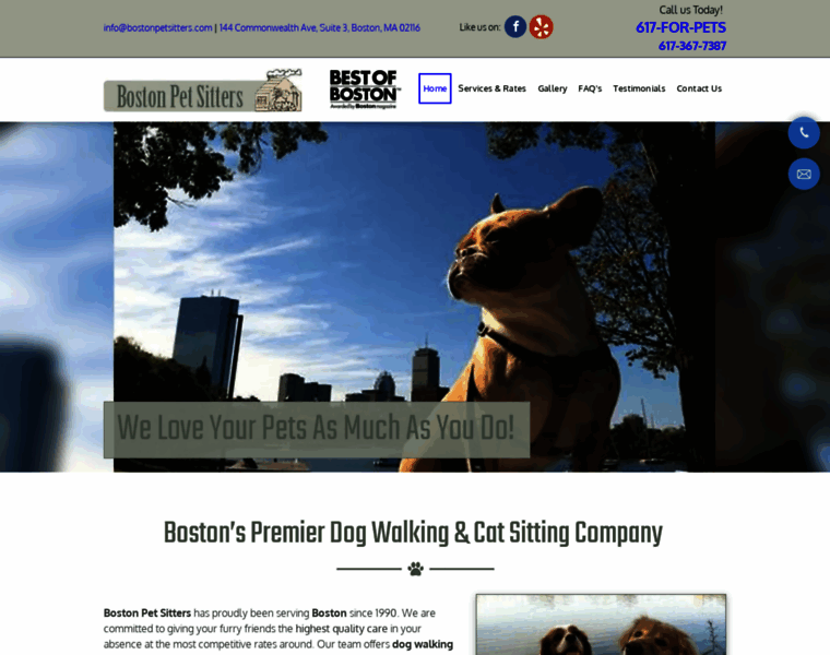 Bostonpetsitters.com thumbnail
