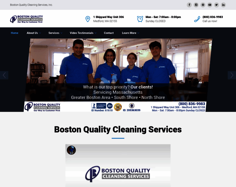 Bostonqualitycleaningservices.com thumbnail