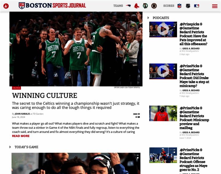 Bostonsportsjournal.com thumbnail