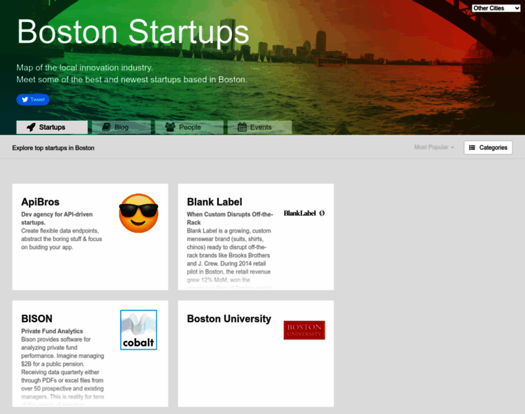 Bostonstartups.net thumbnail