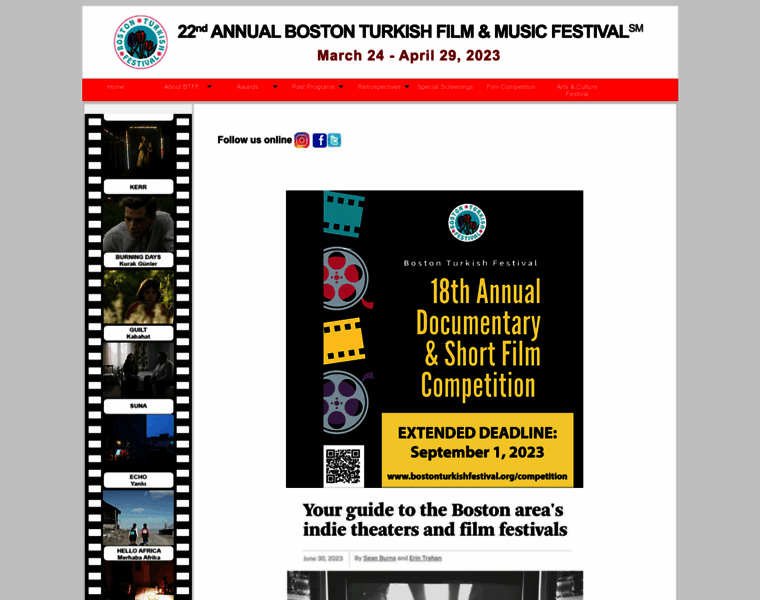 Bostonturkishfilmfestival.org thumbnail