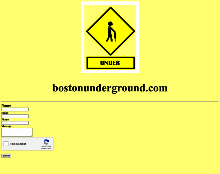 Bostonunderground.com thumbnail