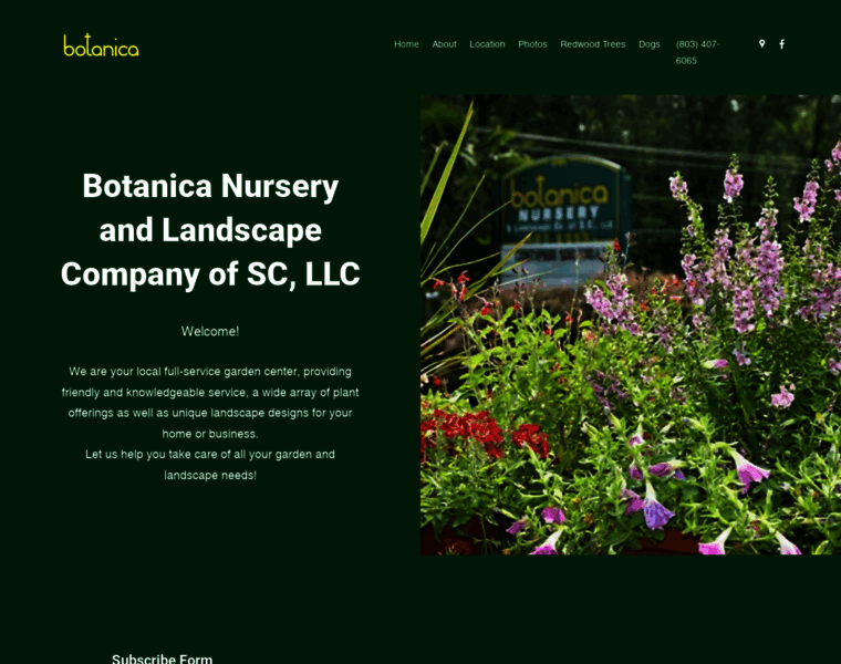 Botanicanursery.com thumbnail
