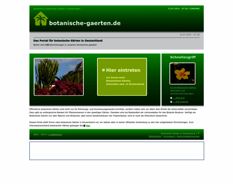 Botanische-gaerten.de thumbnail