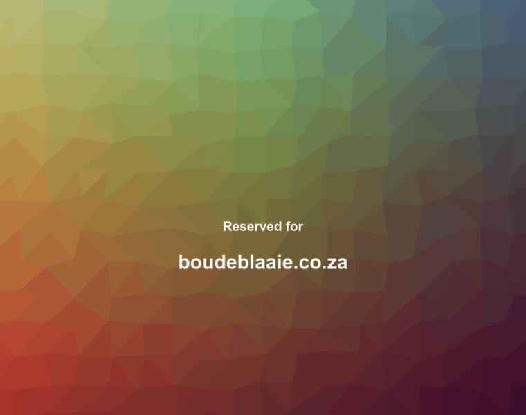Boudeblaaie.co.za thumbnail