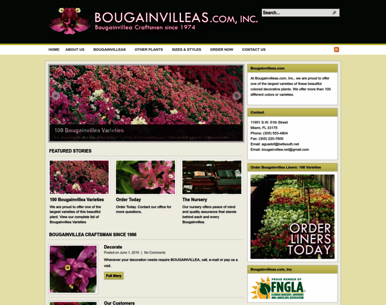 Bougainvilleas.com thumbnail