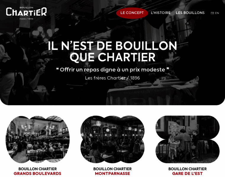 Bouillon-chartier.com thumbnail