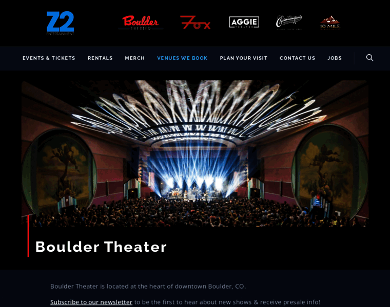 Bouldertheater.com thumbnail