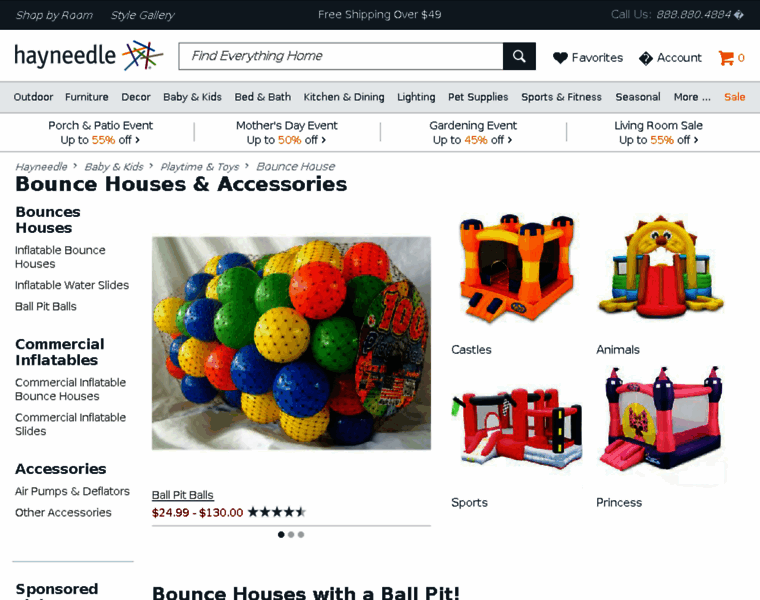 Bouncesuperstore.com thumbnail