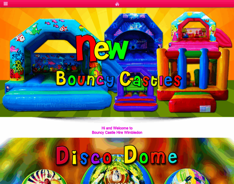 Bouncy-castle-hire-wimbledon.co.uk thumbnail