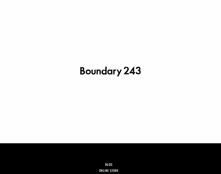 Boundary243.com thumbnail