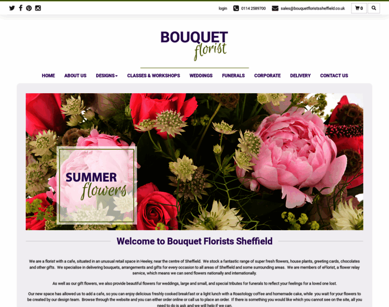 Bouquetfloristssheffield.co.uk thumbnail