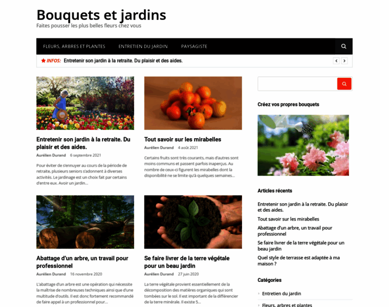 Bouquets-et-jardins.com thumbnail