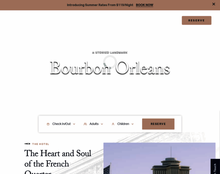 Bourbonorleans.com thumbnail