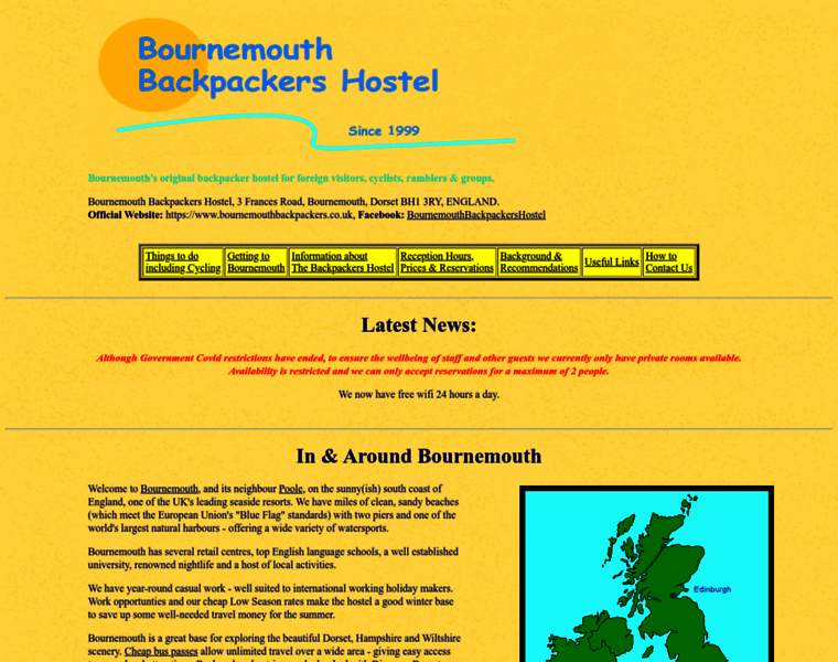 Bournemouthbackpackers.co.uk thumbnail