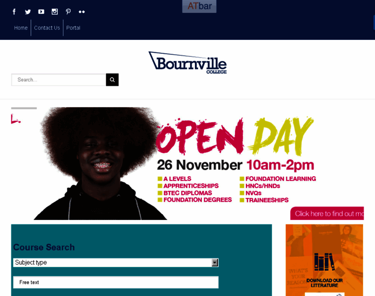 Bournville.ac.uk thumbnail