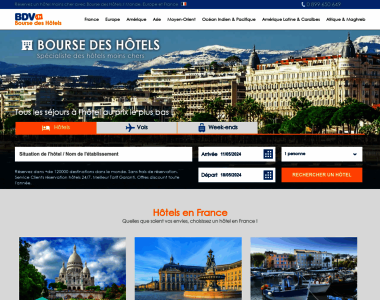 Bourse-des-hotels.com thumbnail