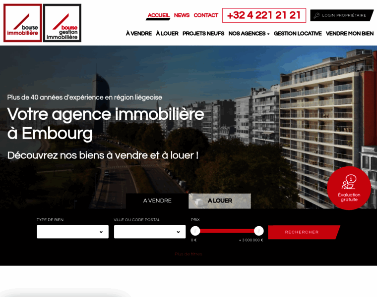 Bourse-immobiliere.be thumbnail