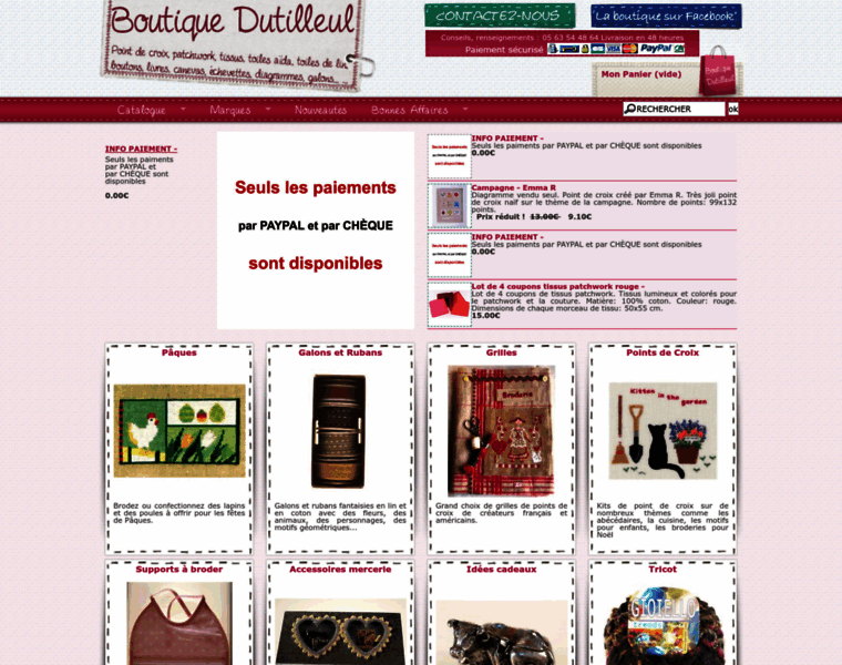 Boutique-dutilleul.com thumbnail