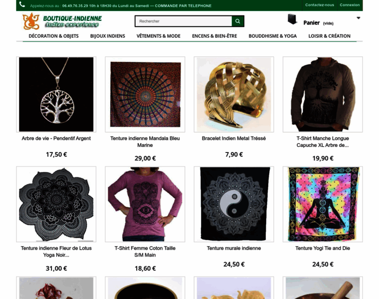 Boutique-indienne.fr thumbnail Boutique-indienne.fr thumbnail