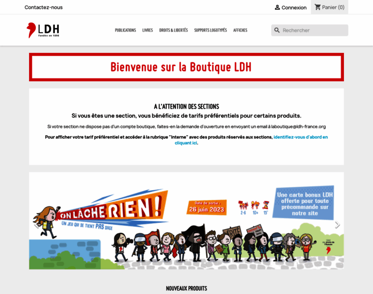 Boutique.ldh-france.org thumbnail