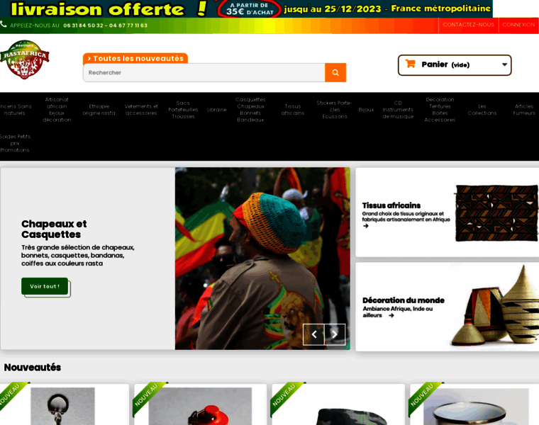 Boutique.rastafrica.fr thumbnail