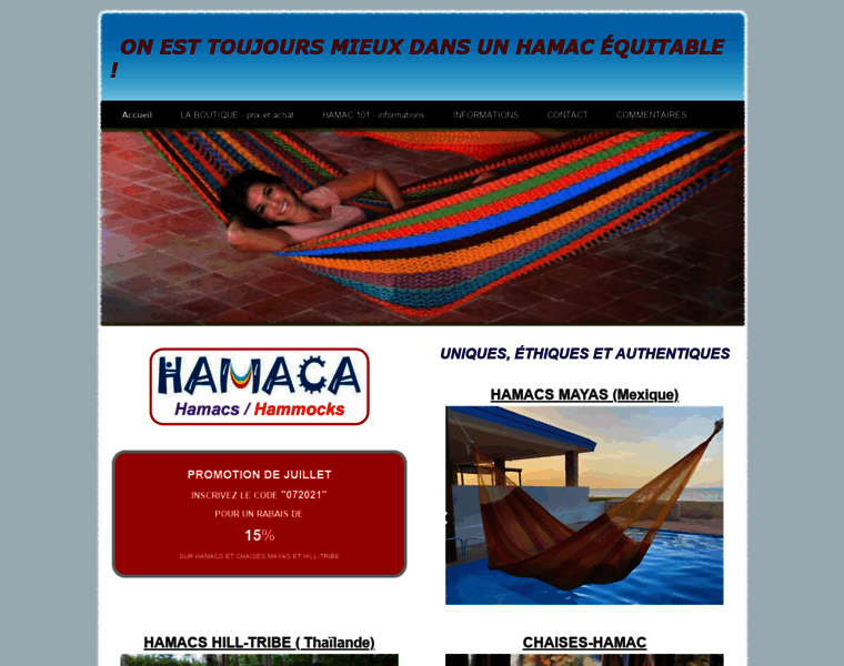 Boutiquehamaca.com thumbnail